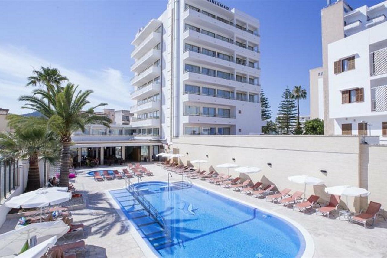 Hotel Biniamar Кала Миллор Экстерьер фото